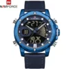 RELOJ NAVIFORCE CUERO BLUE