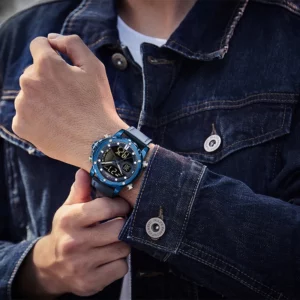 RELOJ NAVIFORCE CUERO BLUE - Imagen 4